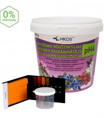 Dirvožemio rūgštintojas pH4 su mini laboratorija, 500 g 
